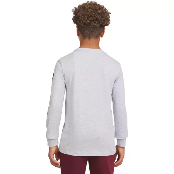 imageChampion Boys Long Sleeve Tee Shirt Kids TopsSignature Grey Heather