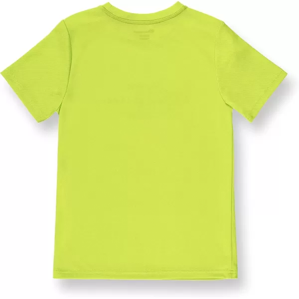 imageChampion Boys Short Sleeve TShirtLimeade Script Over Diamond C Logo