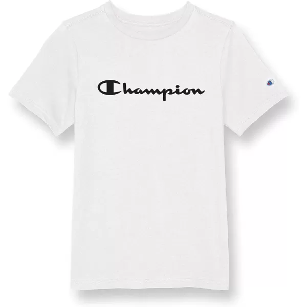 imageChampion Boys Short Sleeve TShirtWhite Script