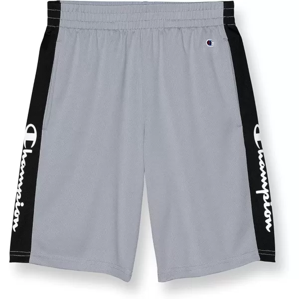 imageChampion Boys Shorts Athletic Shorts for Boys Lightweight Shorts for Kids Graphics 8quotBlackConcrete Script