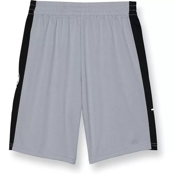 imageChampion Boys Shorts Athletic Shorts for Boys Lightweight Shorts for Kids Graphics 8quotConcreteBlack Script
