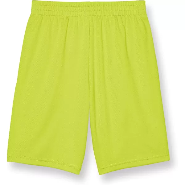 imageChampion Boys Shorts Athletic Shorts for Boys Lightweight Shorts for Kids Graphics 8quotLimeade Reflective C Logo