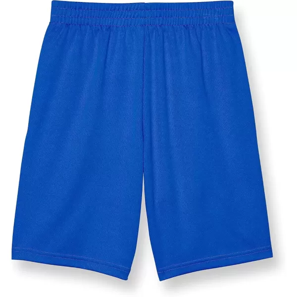 imageChampion Boys Shorts Athletic Shorts for Boys Lightweight Shorts for Kids Graphics 8quotLiving in Blue Reflective C Logo