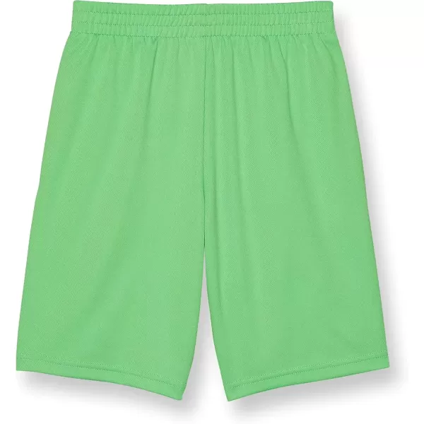 imageChampion Boys Shorts Athletic Shorts for Boys Lightweight Shorts for Kids Graphics 8quotLush Green Reflective C Logo