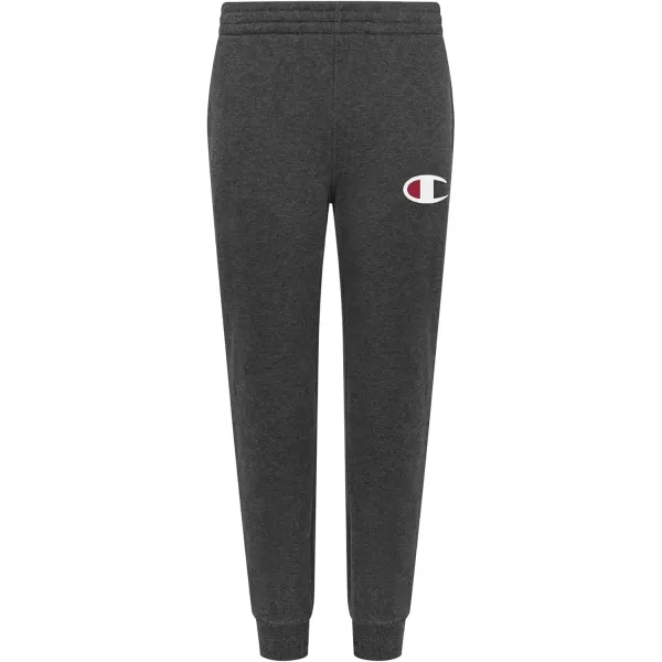 imageChampion Boys Sweatpant Heritage Collection Slim Fit Brushed Fleece Boys Joggers for KidsGranite Heather C