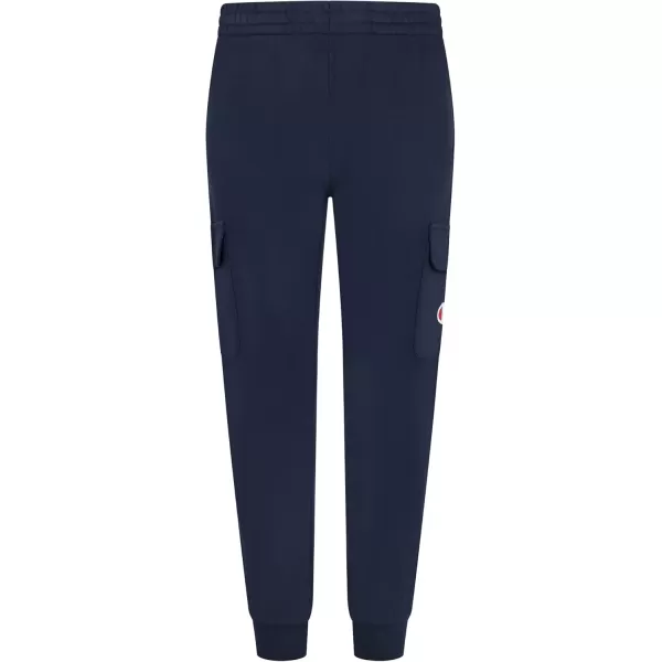 imageChampion Boys Sweatpant Heritage Collection Slim Fit Brushed Fleece Boys Joggers for KidsNavyCargo Pocket