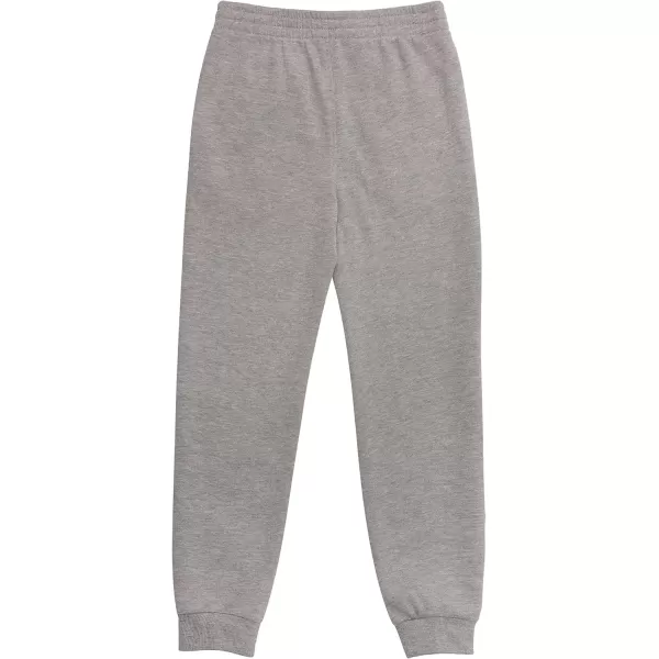 imageChampion Boys Sweatpant Heritage Collection Slim Fit Brushed Fleece Boys Joggers for KidsOxford Heather Script