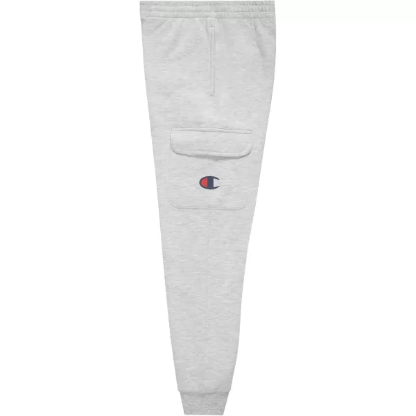 imageChampion Boys Sweatpant Heritage Collection Slim Fit Brushed Fleece Boys Joggers for KidsOxford HeatherCargo Pocket
