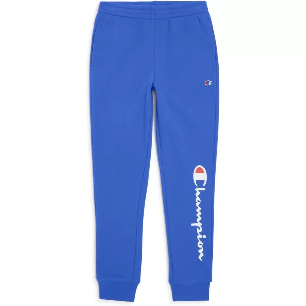 imageChampion Boys Sweatpant Heritage Collection Slim Fit Brushed Fleece Boys Joggers for KidsSignature Blue