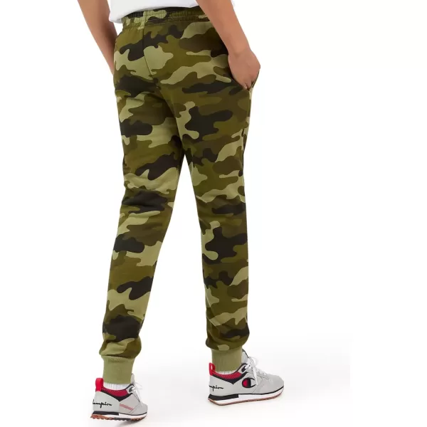 imageChampion Boys Sweatpant Heritage Collection Slim Fit Brushed Fleece Boys Joggers for KidsSignature Camoflauge