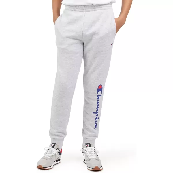 imageChampion Boys Sweatpant Heritage Collection Slim Fit Brushed Fleece Boys Joggers for KidsSignature Grey Heather