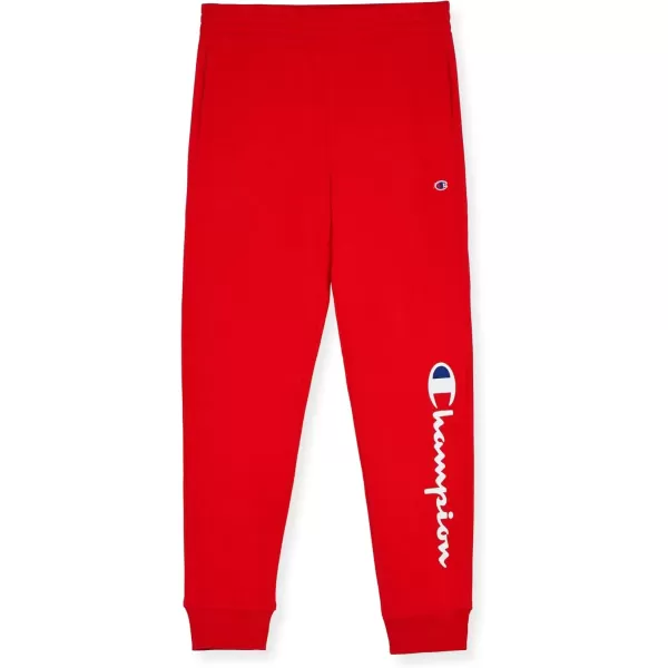 imageChampion Boys Sweatpants for Kids 2 Pack Athletic Boys Jogger PantsRedcharcoal Heather