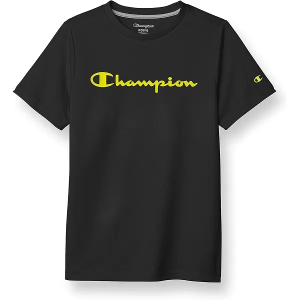 imageChampion Boys TShirtBlack Script