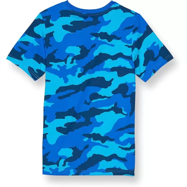 imageChampion Boys TShirtBozzetto Bluecamo Script
