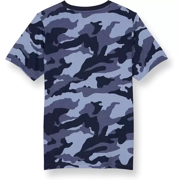 imageChampion Boys TShirtNavy Camo Script