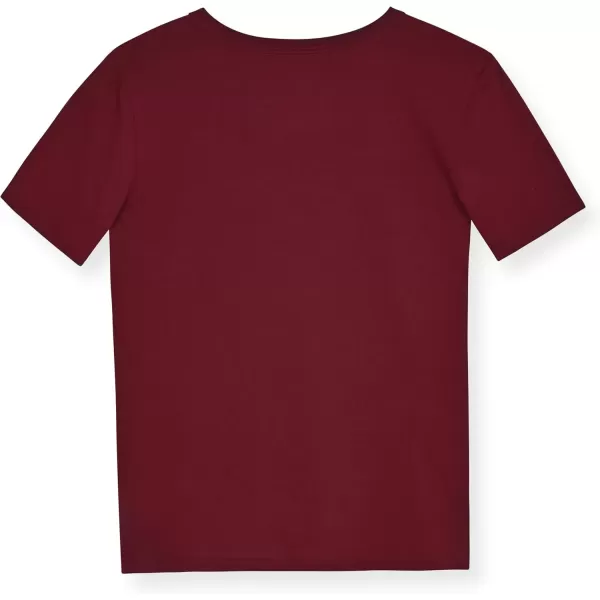 imageChampion Boys Tee Shirt Short Sleeve Logo TShirt for KidsWine