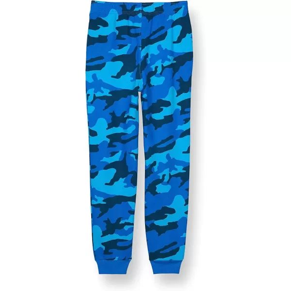 imageChampion Lightweight Sweatpants for Boys Kids Pants Script ampamp Print 25quotBozzetto Bluecamo C Patch Logo