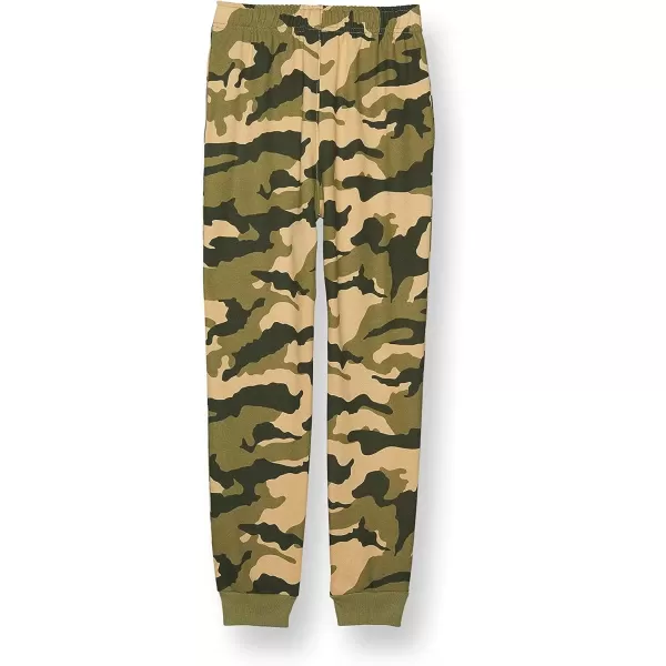 imageChampion Lightweight Sweatpants for Boys Kids Pants Script ampamp Print 25quotCamo C Patch Logo