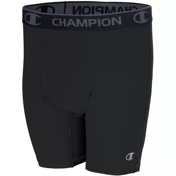 imageChampion Mens Compression Shorts with Total Support Pouch 6quot ampamp 9quotBlack407z32