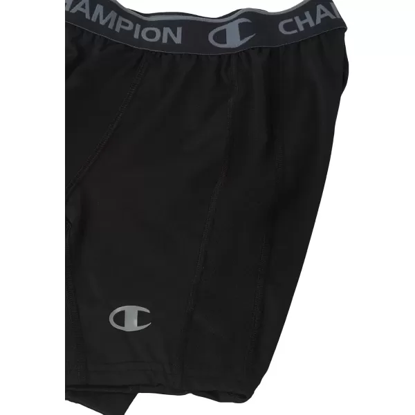 imageChampion Mens Compression Shorts with Total Support Pouch 6quot ampamp 9quotBlack407z32