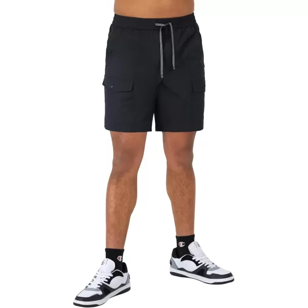 imageChampion Mens Shorts Champion Cargo Mens Shorts with Pockets Comfortable Mens Shorts 8Black C Logo