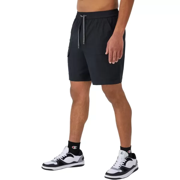 imageChampion Mens Shorts Champion Cargo Mens Shorts with Pockets Comfortable Mens Shorts 8Black C Logo