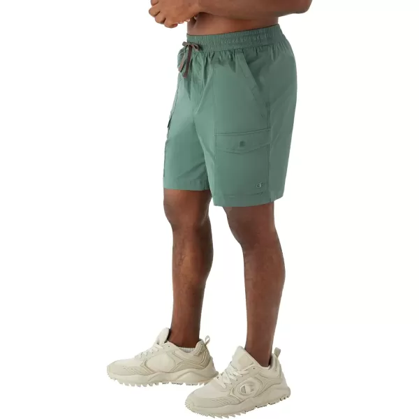 imageChampion Mens Shorts Champion Cargo Mens Shorts with Pockets Comfortable Mens Shorts 8Nurture Green C Logo
