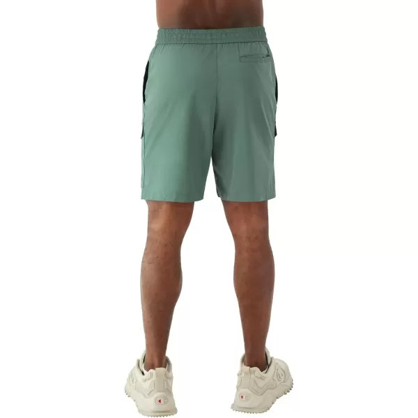imageChampion Mens Shorts Champion Cargo Mens Shorts with Pockets Comfortable Mens Shorts 8Nurture Green C Logo