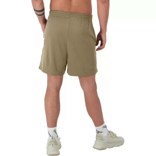 imageChampion Mens Shorts Lightweight Attack Shorts Mens Mesh Shorts with Pockets 7Soft Suede C Patch Logo