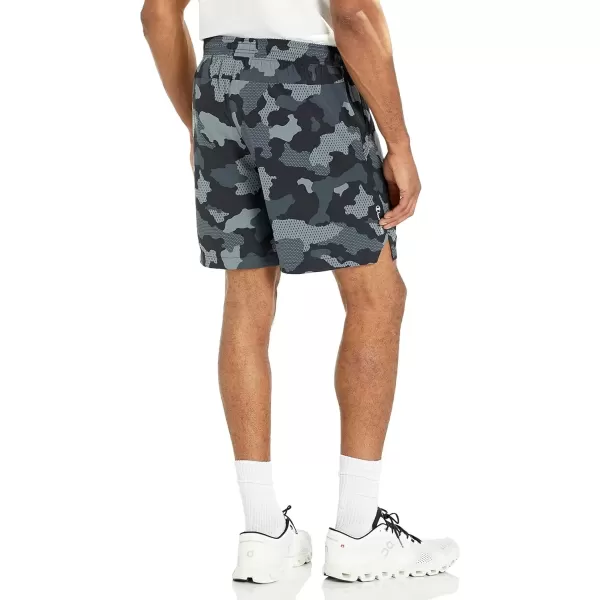 imageChampion Mens Shorts MVP Moisture Wicking Gym Shorts For Men Athletics Shorts 7 ampamp 9Mesh Camo Neutral C Patch Logo