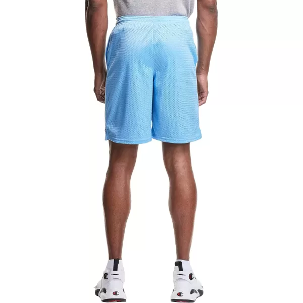 imageChampion Mens Shorts Mens Mesh Gym Shorts Lightweight Athletic Shorts Reg Or Big ampamp TallSwiss Blue C Patch Logo