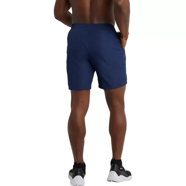 imageChampion Mens Shorts Woven Sport Shorts Moisture Wicking Athletic Shorts 7Athletic Navy