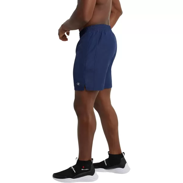 imageChampion Mens Shorts Woven Sport Shorts Moisture Wicking Athletic Shorts 7Athletic Navy