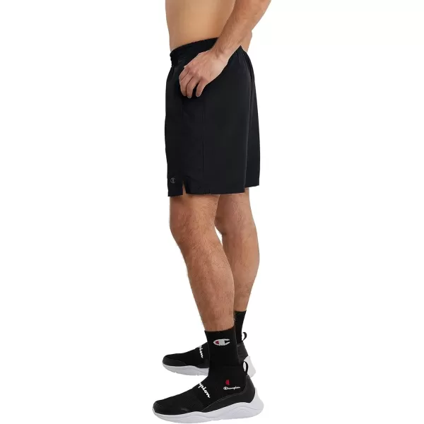 imageChampion Mens Shorts Woven Sport Shorts Moisture Wicking Athletic Shorts 7Black