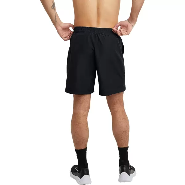 imageChampion Mens Shorts Woven Sport Shorts Moisture Wicking Athletic Shorts 7Black