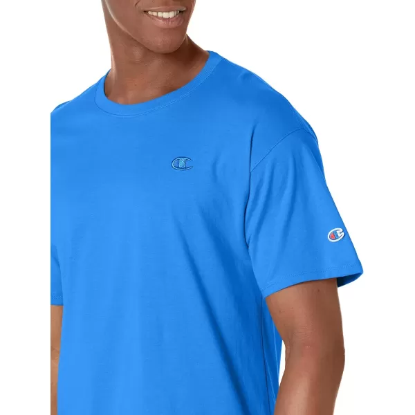 imageChampion Mens Classic Everyday Soft Comfortable TShirt Regular or Big ampamp TallBright Royal