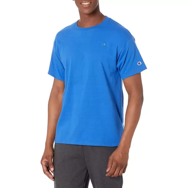 imageChampion Mens Classic Everyday Soft Comfortable TShirt Regular or Big ampamp TallBright Royal