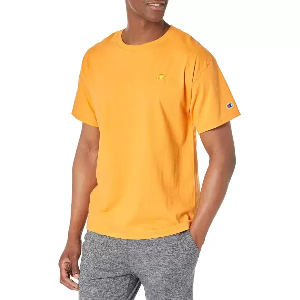imageChampion Mens Classic Everyday Soft Comfortable TShirt Regular or Big ampamp TallCapri Orange