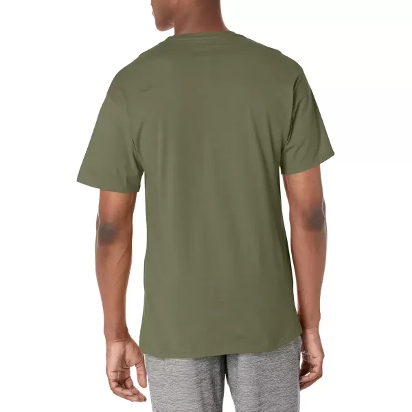 imageChampion Mens Classic Everyday Soft Comfortable TShirt Regular or Big ampamp TallCargo Olive