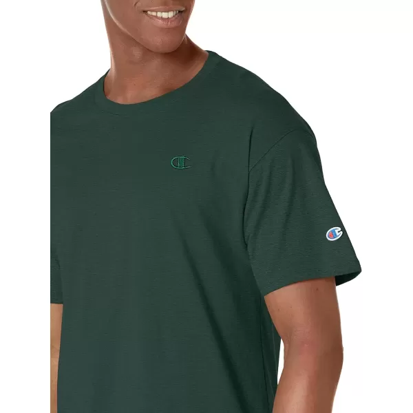 imageChampion Mens Classic Everyday Soft Comfortable TShirt Regular or Big ampamp TallDark Green