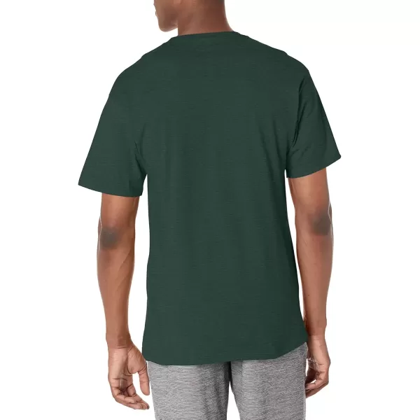 imageChampion Mens Classic Everyday Soft Comfortable TShirt Regular or Big ampamp TallDark Green