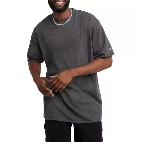imageChampion Mens Classic Everyday Soft Comfortable TShirt Regular or Big ampamp TallGranite Heather