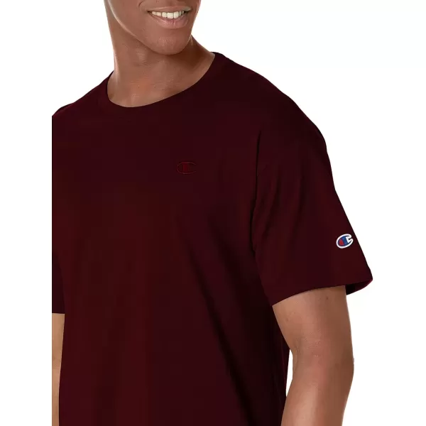 imageChampion Mens Classic Everyday Soft Comfortable TShirt Regular or Big ampamp TallMaroon