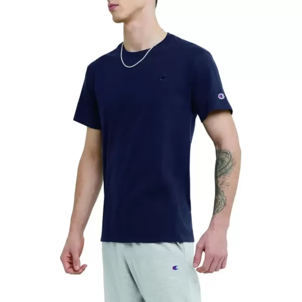 imageChampion Mens Classic Everyday Soft Comfortable TShirt Regular or Big ampamp TallNavy