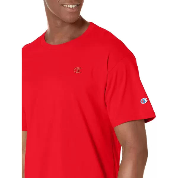 imageChampion Mens Classic Everyday Soft Comfortable TShirt Regular or Big ampamp TallScarlet