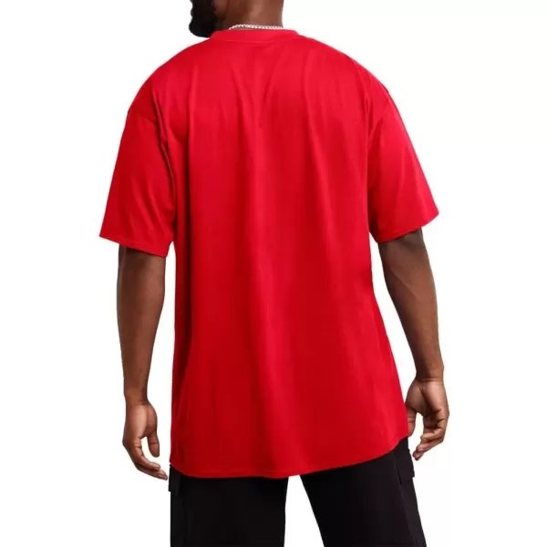 imageChampion Mens Classic Everyday Soft Comfortable TShirt Regular or Big ampamp TallScarlet