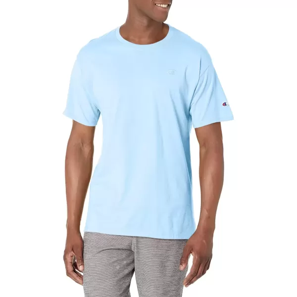 imageChampion Mens Classic Everyday Soft Comfortable TShirt Regular or Big ampamp TallSwiss Blue