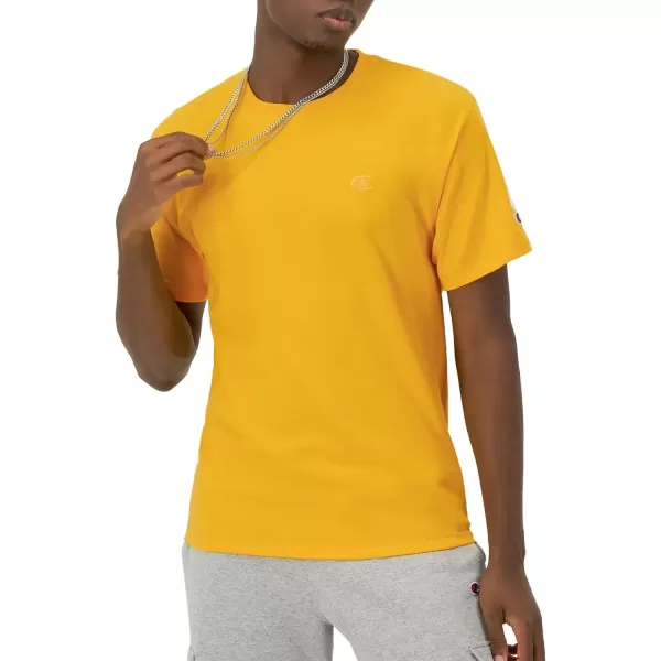 imageChampion Mens Classic Everyday Soft Comfortable TShirt Regular or Big ampamp TallTeam Gold