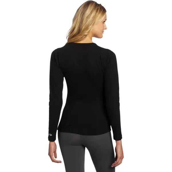 imageDuofold Womens Heavyweight DoubleLayer Thermal ShirtBlack