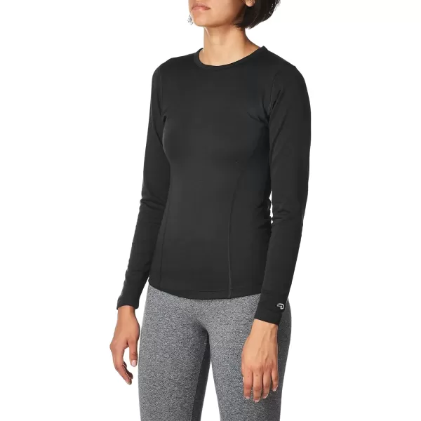 imageDuofold Womens Heavyweight DoubleLayer Thermal ShirtBlack